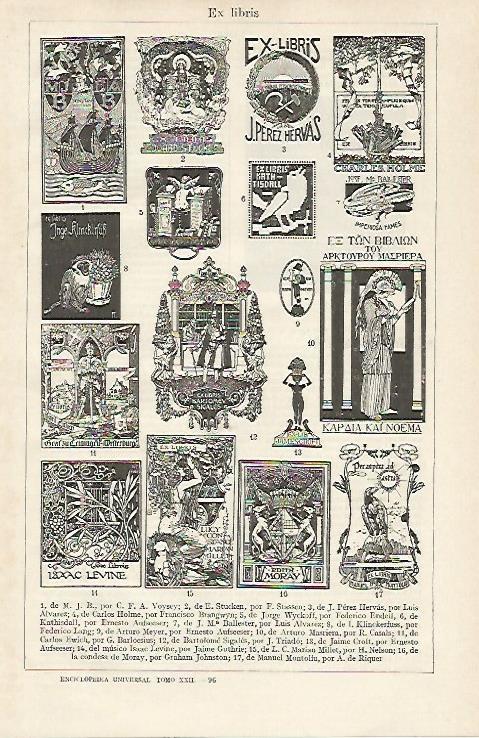 LAMINA ESPASA 16464: Ex Libris