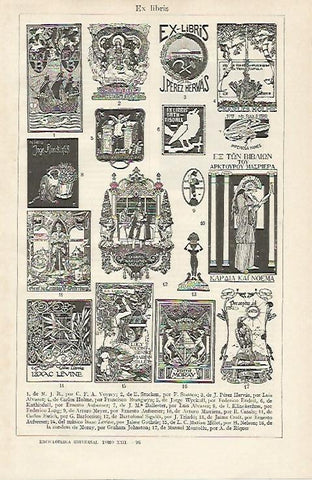 LAMINA ESPASA 16464: Ex Libris