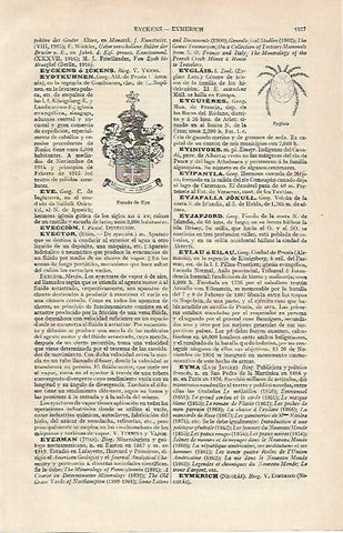 LAMINA ESPASA 16474: Escudo de Eye Inglaterra