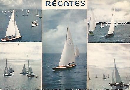 POSTAL 17790: BARCOS EN REQUIN