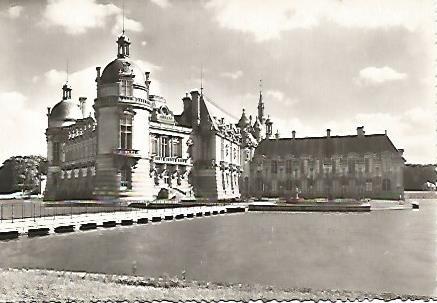 POSTAL 17805: Castillo de Chantilly