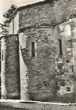 POSTAL 17820: Abadia de Puyperoux abside