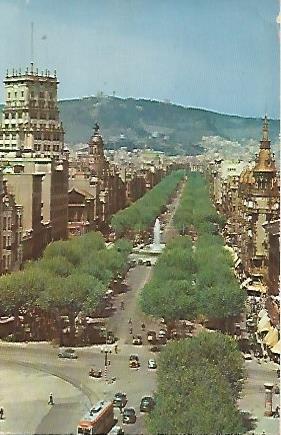 POSTAL 17835: Barcelona Paseo de Gracia