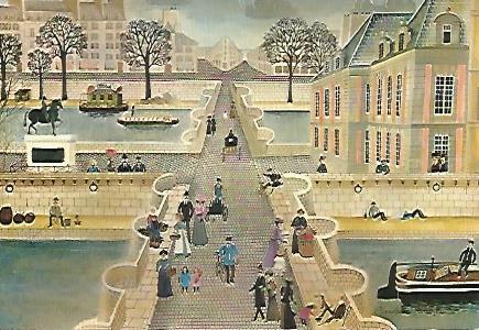 POSTAL 17859: R. ROSSEAU. El puente nuevo