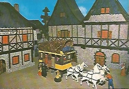 POSTAL 17862: AU CHEVAL BLANC