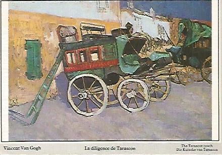POSTAL 17872: La diligencia de Tarascon