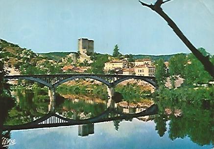 POSTAL 17909: Puente de Luzech