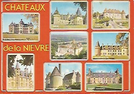 POSTAL 17922: Castillos de Nievre