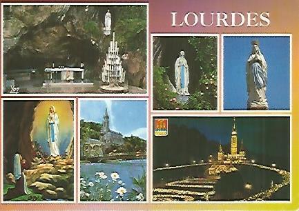 POSTAL 17930: Lourdes