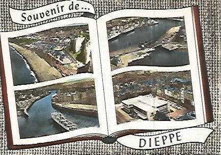 POSTAL 17969: Playa de Dieppe