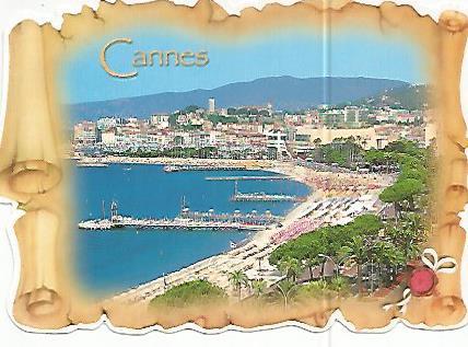 POSTAL 18008: CANNES