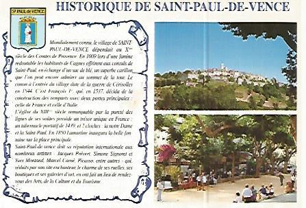 POSTAL 18009: SAINT PAUL DE VENCE