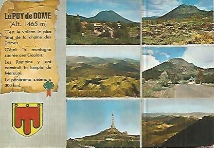 POSTAL 18011: LE PUY DE DOME