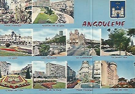 POSTAL 18017: ANGOULEME