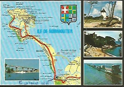 POSTAL 18022: Isla de Noirmoutier