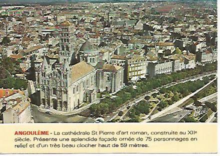 POSTAL 18033: ANGOULEME