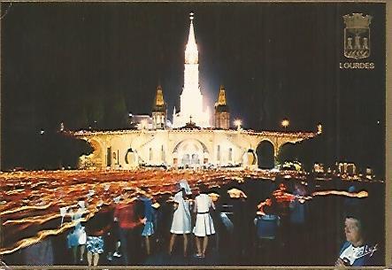 POSTAL 18034: LOURDES