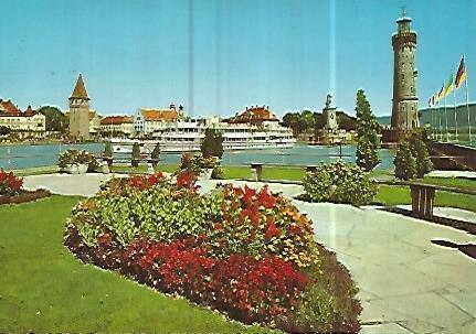 POSTAL 18121: LINDAU IM BODENSEE