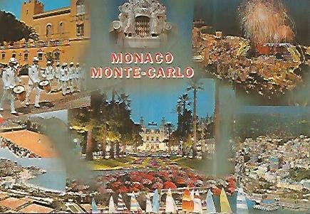 POSTAL 18136: Vistas de Monaco