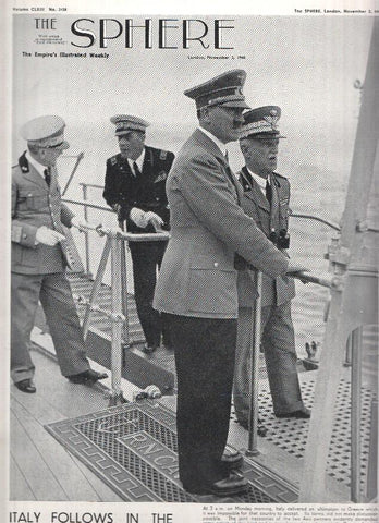 THE SPHERE ILLUSTRATED, Numero 2128, November 2 1940: Churchill in Scotland
