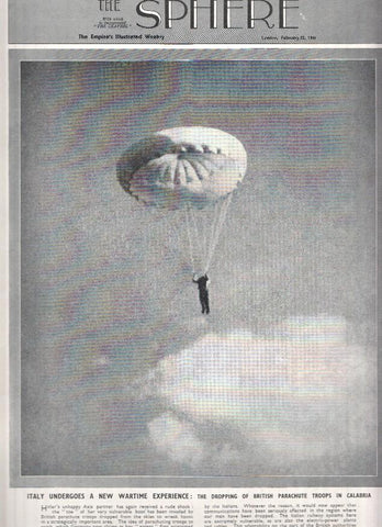 THE SPHERE ILLUSTRATED, Numero 2144, February 22 1941: Parachute Troops again in the News
