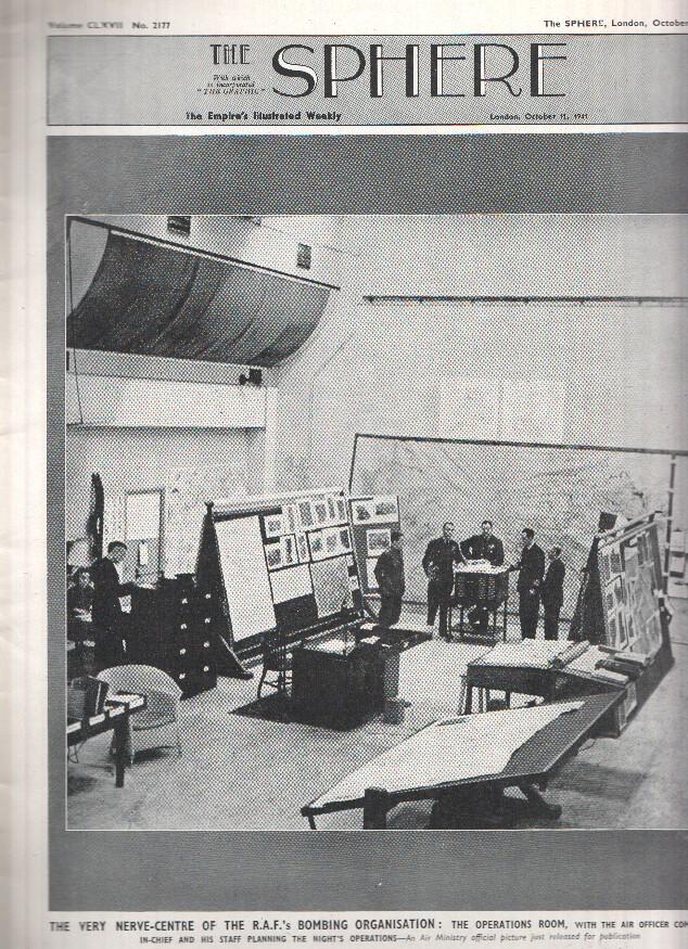 THE SPHERE ILLUSTRATED, Numero 2177, October 11 1941: The Very Nerve-Centre of the R.A.F Bombing Organisation