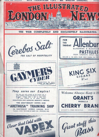 THE ILLUSTRATED LONDON NEWS, Numero 5307, January 4 1941: Viscount Halifax, Britain New Ambassor tho the USA