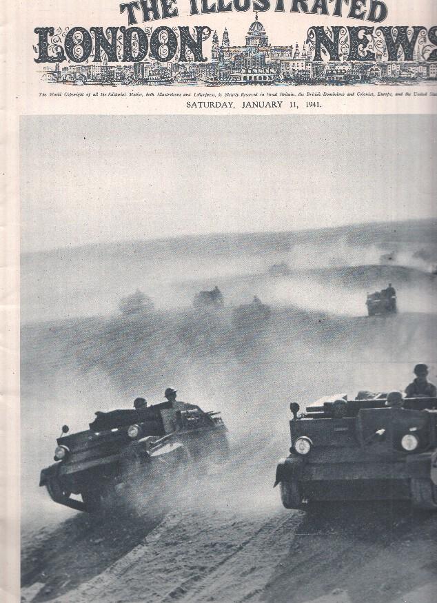 THE ILLUSTRATED LONDON NEWS, Numero 5308, January 11 1941: The Fall of Bardia, Australian Infantry