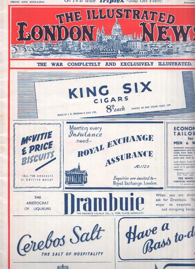 THE ILLUSTRATED LONDON NEWS, Numero 5309, January 18 1941: Christmas morning Before Bardia