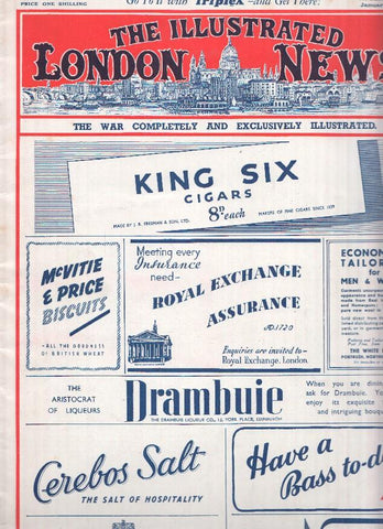 THE ILLUSTRATED LONDON NEWS, Numero 5309, January 18 1941: Christmas morning Before Bardia