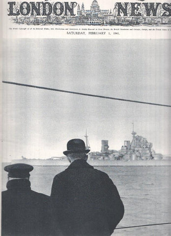THE ILLUSTRATED LONDON NEWS, Numero 5311, February 01 1941: Lord Halifax with the Prime Minister