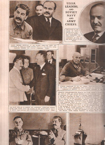 THE ILLUSTRATED LONDON NEWS, Numero 5332, June 28 1941: Goering, Keitel, Himmler an Hitler: Chief enemies of Democracy