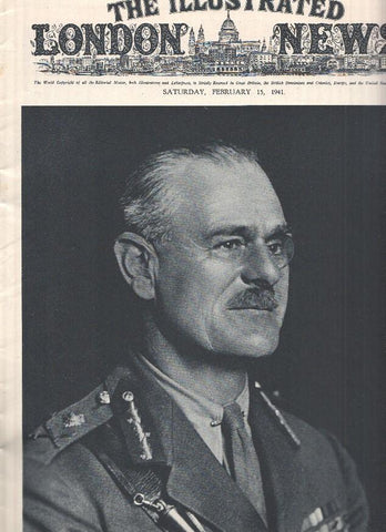 THE ILLUSTRATED LONDON NEWS, Numero 5313, February 15 1941: General Sir Archibald Wavell, a Master of War
