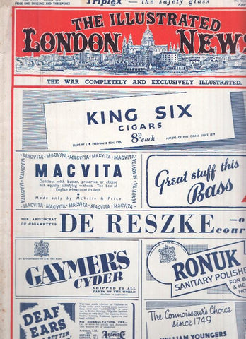 THE ILLUSTRATED LONDON NEWS, Numero 5323, April 26 1941: Tactics in Britain,s Victory of Cape Matapan