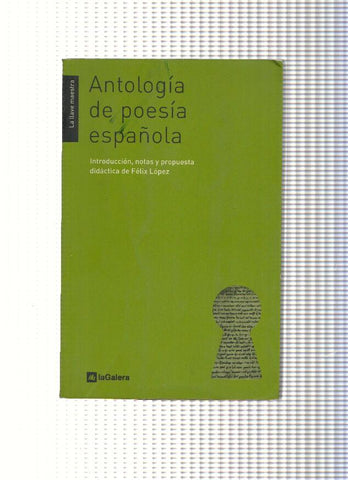 Antologia de poesia española