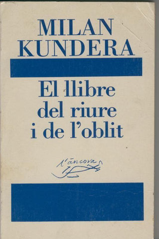 El llibre del riure i de l oblit