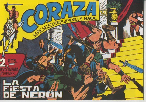 Coraza coleccion facsimil numero 19: La fiesta de Neron