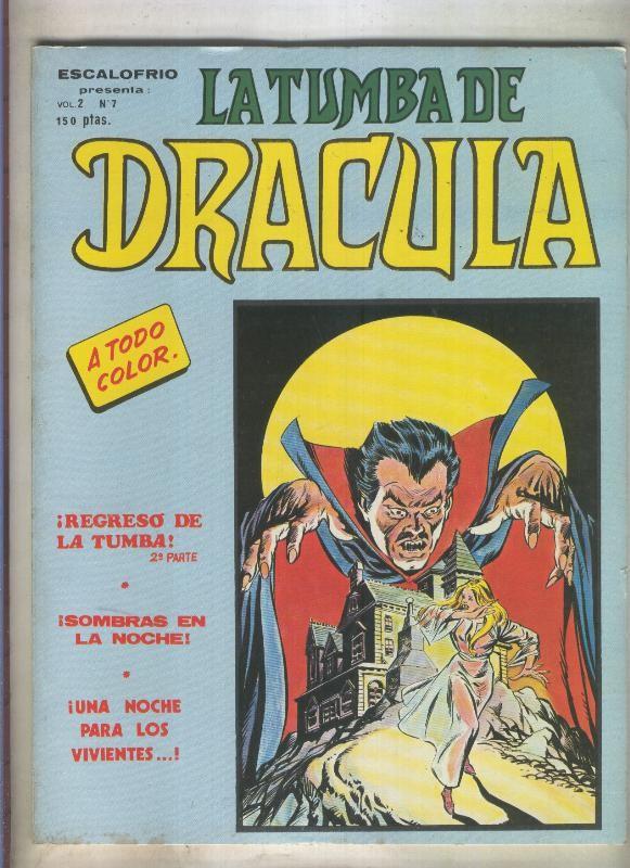 La Tumba de Dracula-Mundicomic: volumen 2 numero 7 (numerado 9 en trasera)