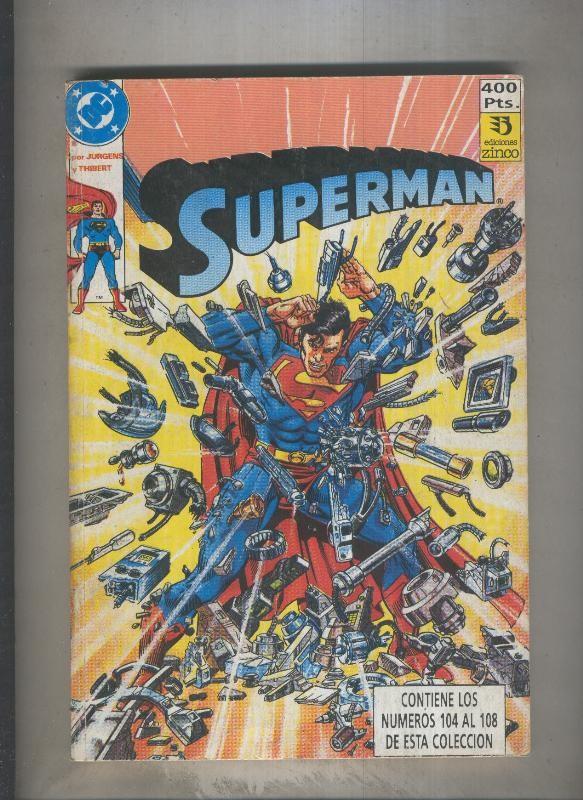 Superman volumen 2 retapado numero 104 al 108