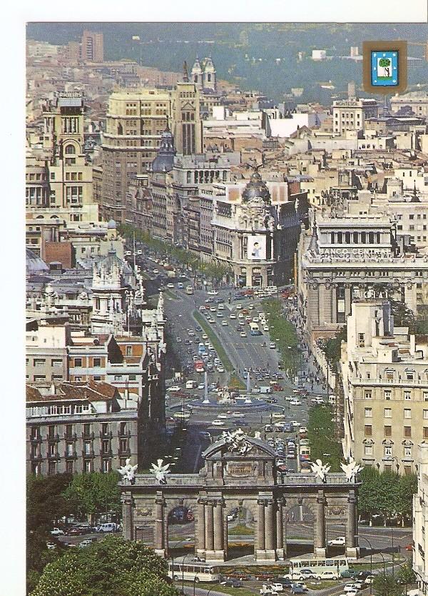 Postal 031383 : Madrid. Puerta de Alcala