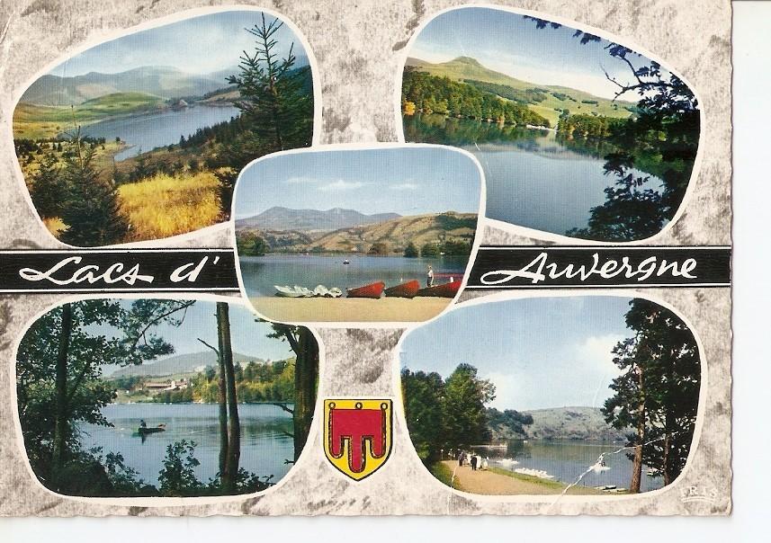 Postal 039918 : Lacs dAuvergne
