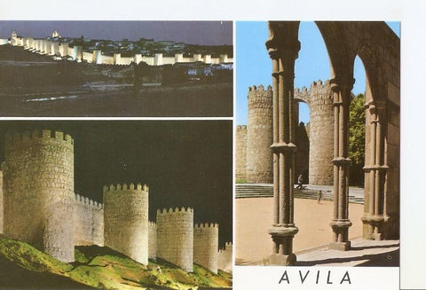 Postal 040702 : Avila detalles de la ciudad