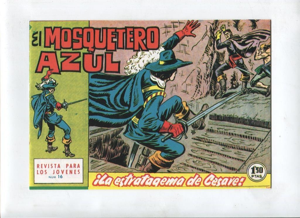 Facsimil: El Mosquetero Azul numero 16: La estratagema de Cesare