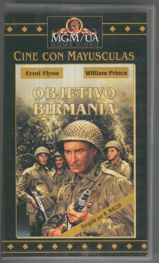 VHS Cine: OBJETIVO BIRMANIA - Coleccion Cine con Mayusculas