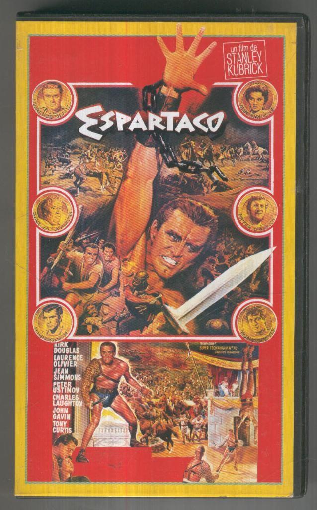 VHS Cine: ESPARTACO - Stanley Kubrik