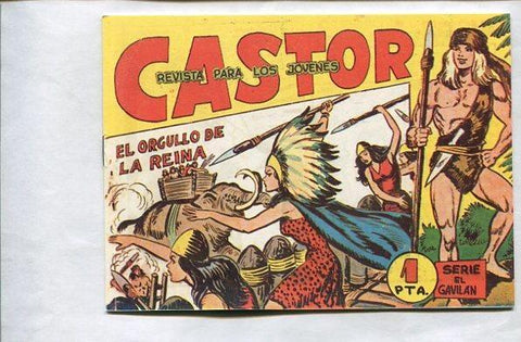 Castor de Manuel Gago, facsimil numero 37: El orgullo de la reina