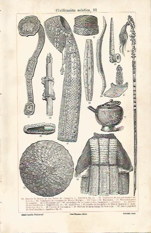 LAMINA ESPASA 5660: Civilizaciones de Asia (II)