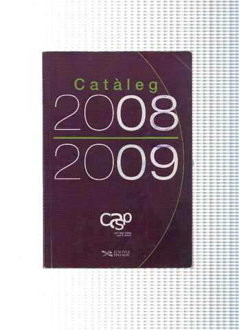 Cataleg 2008-2009