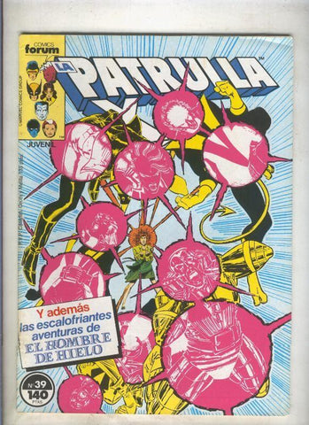 La Patrulla X volumen 1 numero 039: Legado de lo perdido (numerado 3 en trasera)