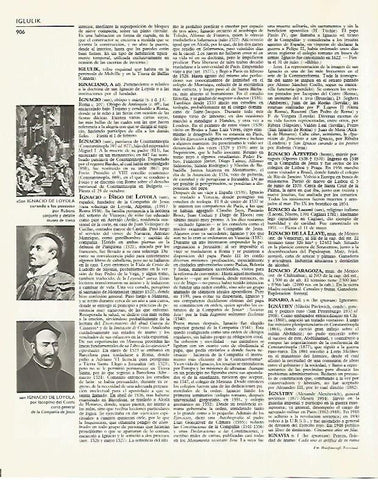 LAMINA LAROUSSE 70135: San Ignacio de Loyola